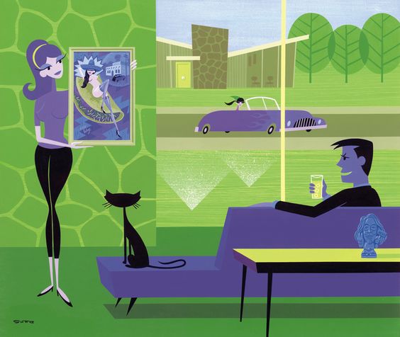 Carne Du Amour — Josh Agle (shag)