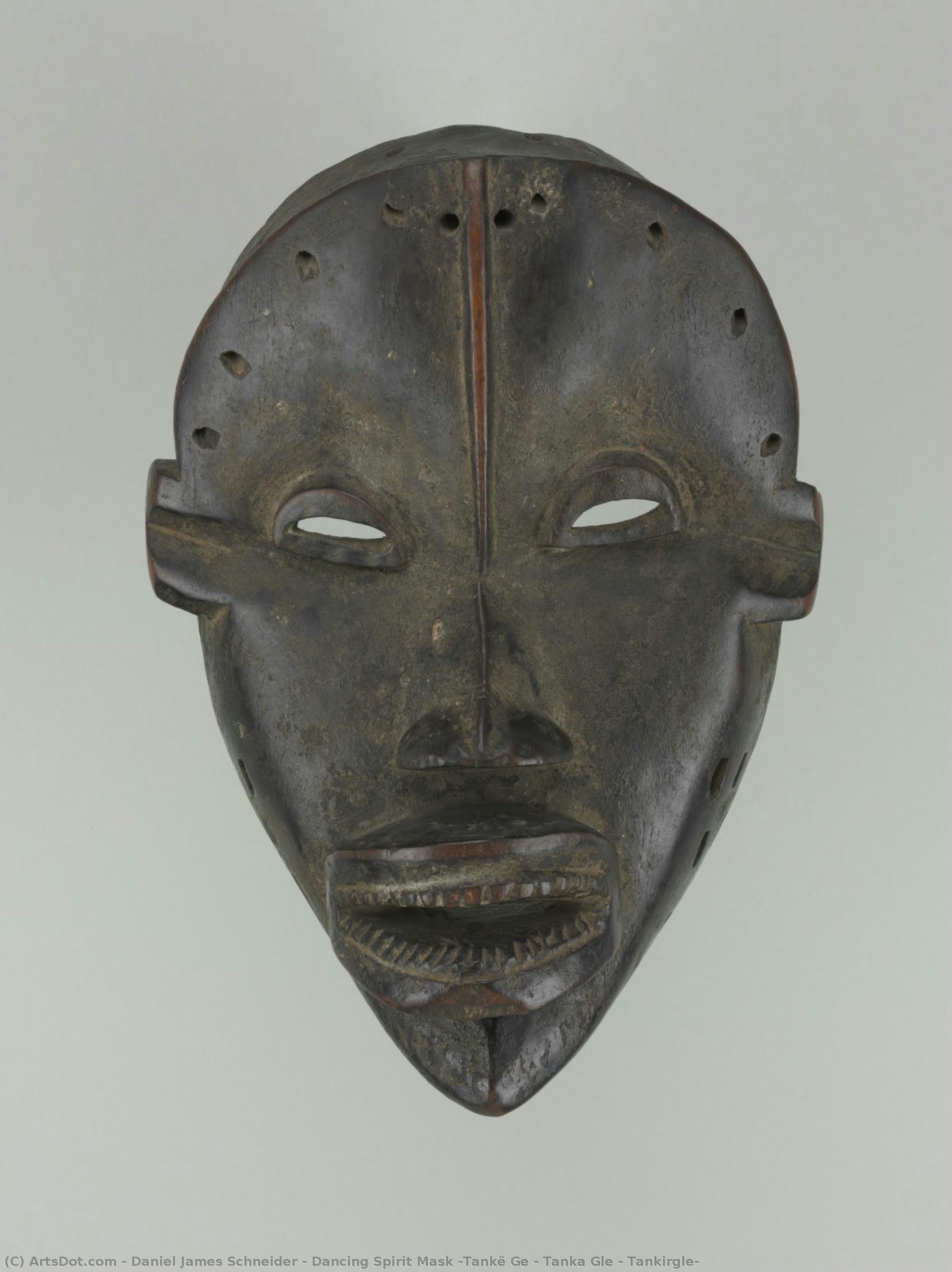 Dancing Spirit Mask (tankë Ge / Tanka Gle / Tankirgle) — Daniel James Schneider