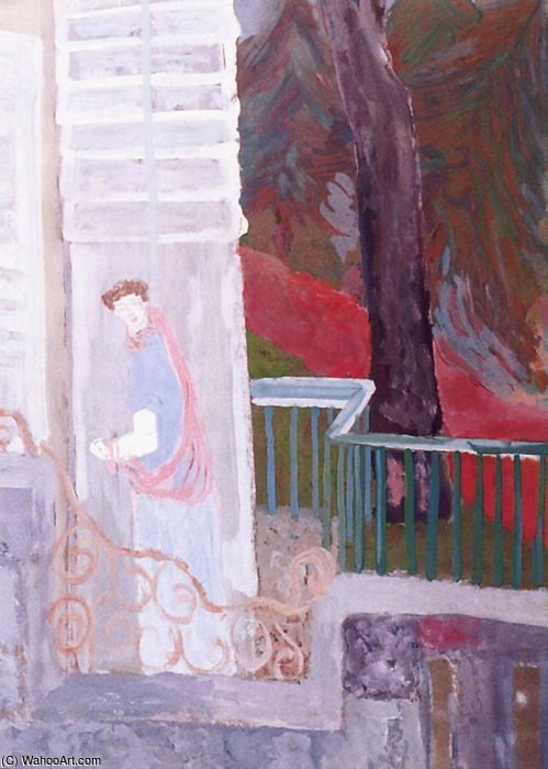 Woman On The Balcony — Margit Anna