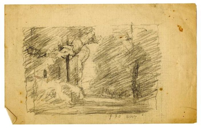 Landscape Sketch 13 — Теодоре Клемент Стелл