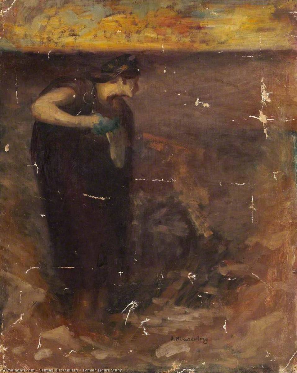 Female Figure Study — Samuel Hirszenberg