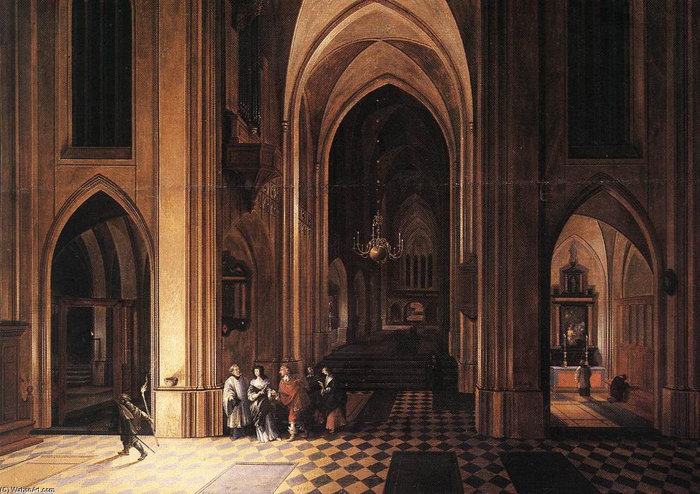 Interior Of A Church — Pieter Neefs The Elder