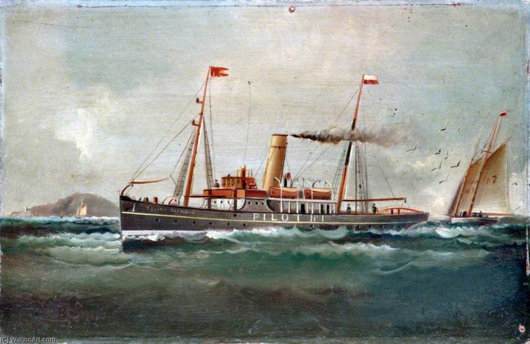 Pilot Boat 'francis Henderson' — J. Bourne