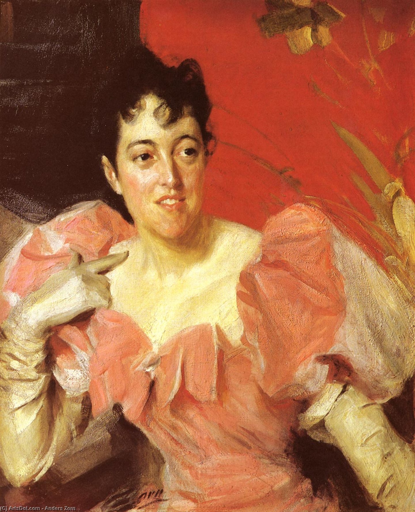 Mrs. Walter Bacon — Anders Leonard Zorn