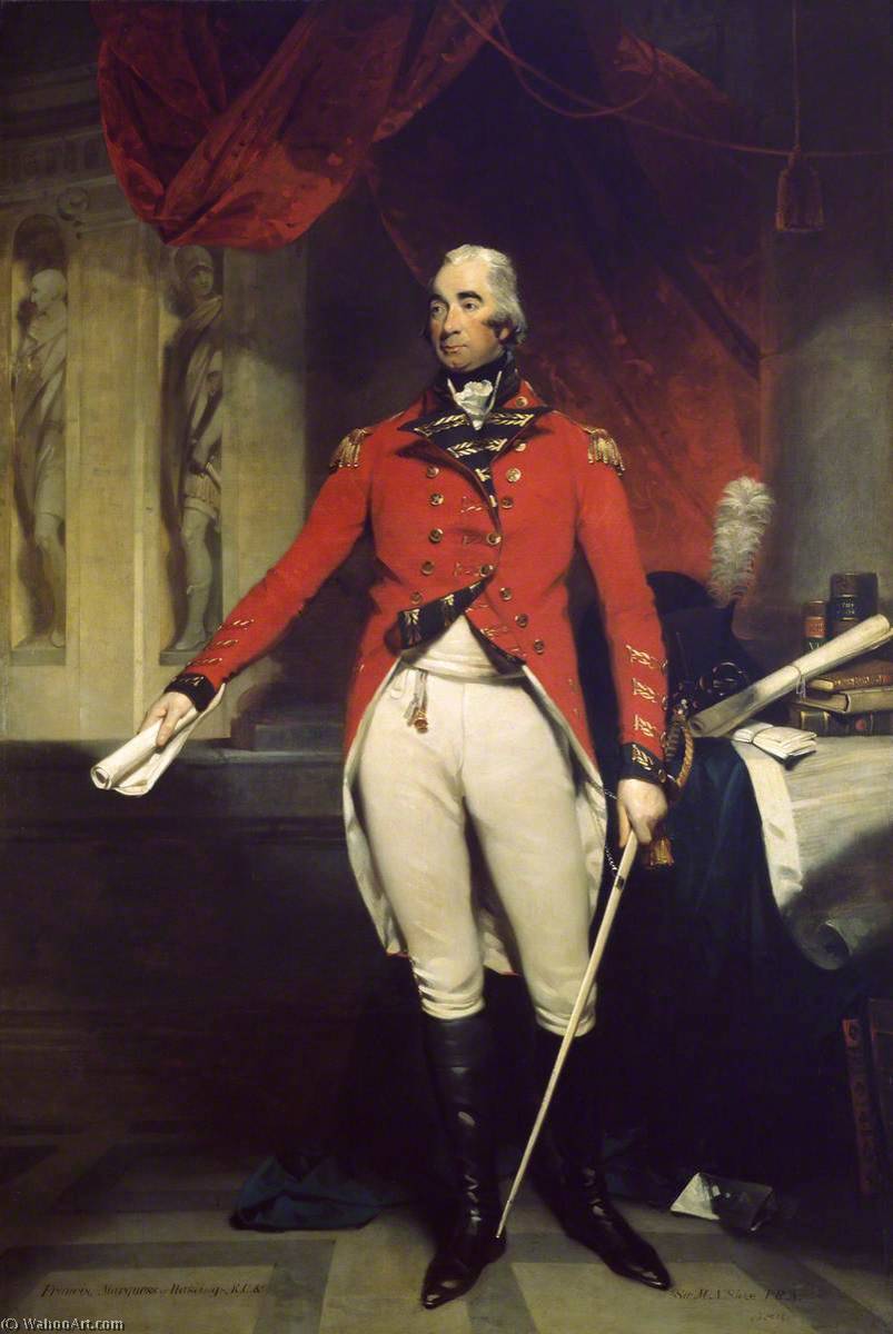 Francis Rawdon Hastings (1754–1862), Earl Of Moira (later Marquess Of Hastings), C.1804 — Sir Martin Archer Shee