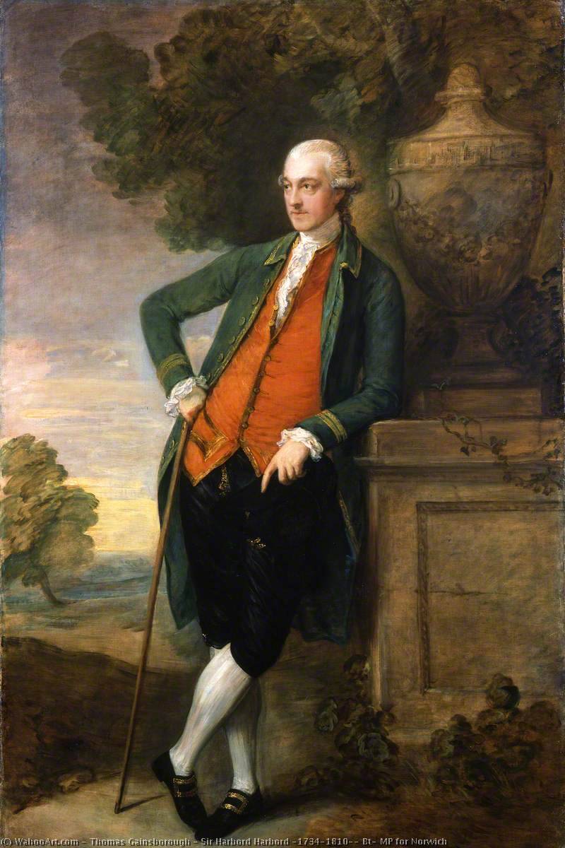 Sir Harbord Harbord (1734–1810), Bt, Mp For Norwich — Thomas Gainsborough