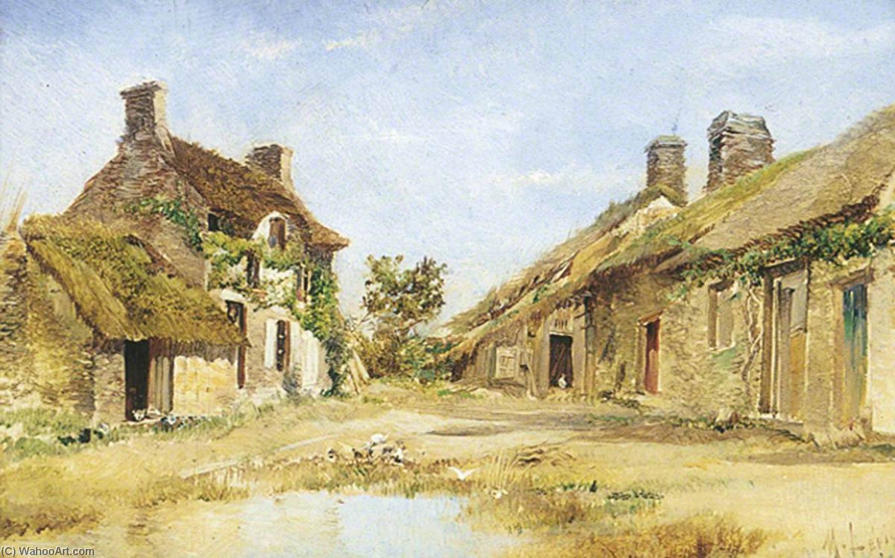 A Farmyard, Granville — Maurice Levis