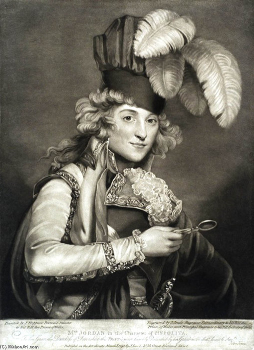 Mrs. Jordan In The Character Of Hypolita — John Jones