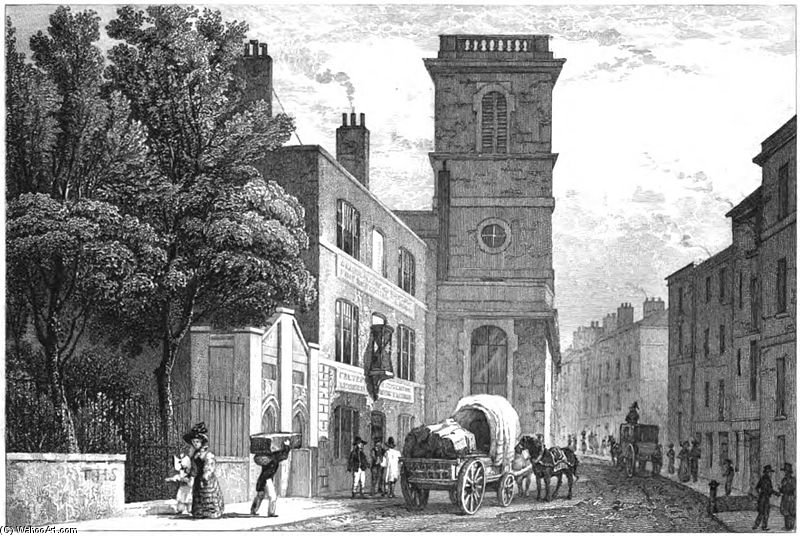 The Church Of All Hallows The Great In London — トーマス・ホズマー・シェパード