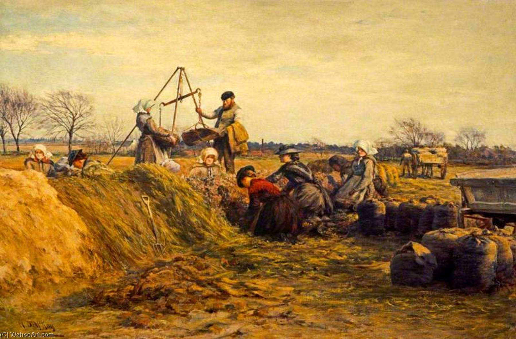 Field Working In Spring — William Darling Mckay