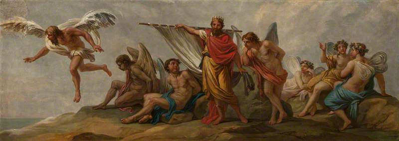 The Four Seasons: Autumn - Triumph Of Silenus, Bacchus And Ariadne — William Hamilton