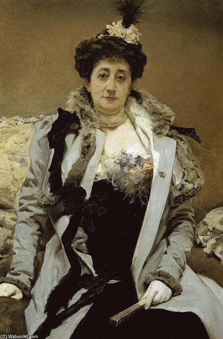 Retrato De Mujer — Emilio Sala Y Frances