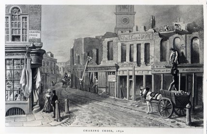 Charing Cross, — George Johann Scharf (george The Elder Scharf)