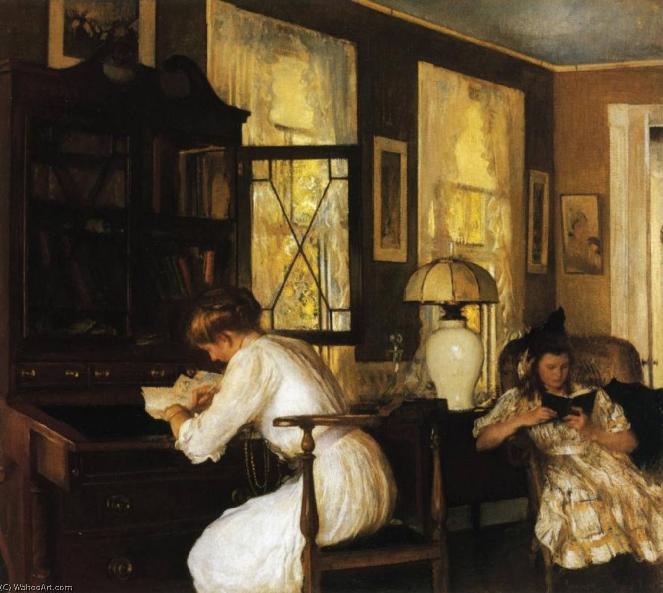 Josephine And Mercie — Edmund Charles Tarbell
