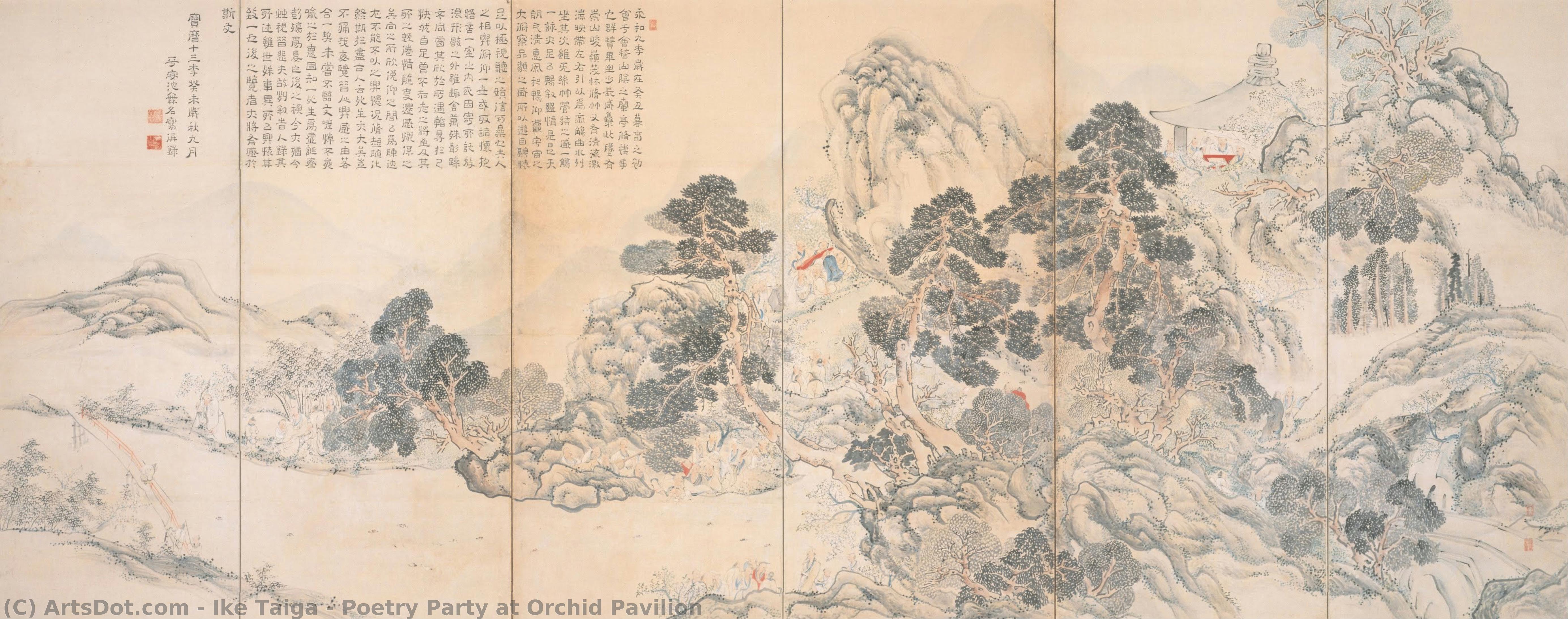 Poetry Party At Orchid Pavilion — Ike Taiga