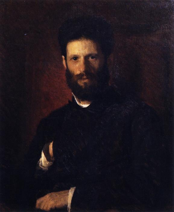 The Sculptor M. M. Antokolsky — Ivan Nikolaevich Kramskoy