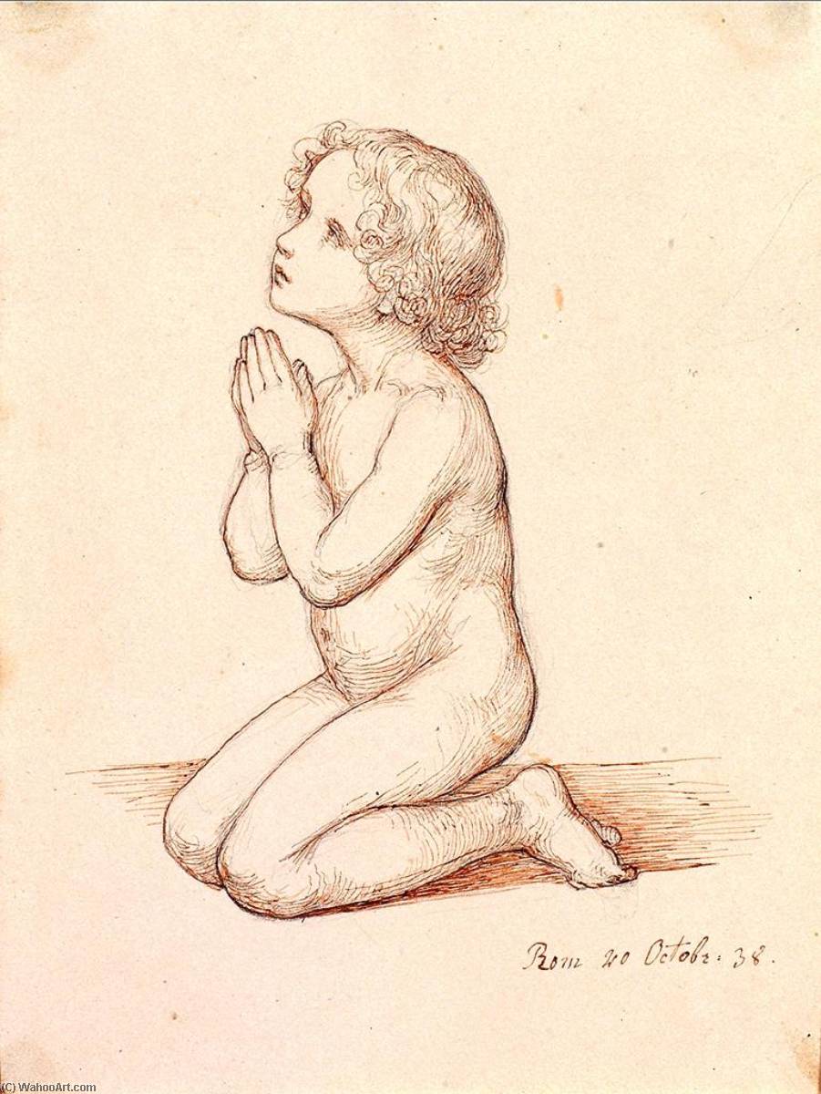 Kneeling Praying Child — Marie Ellenrieder