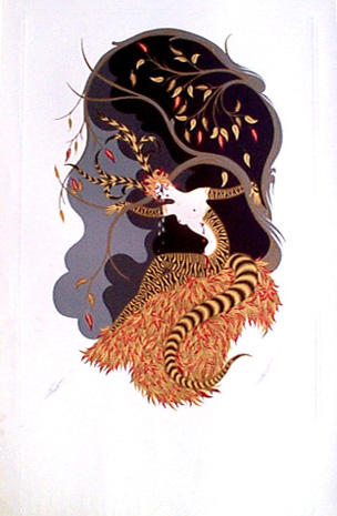 Autumn — Erté
