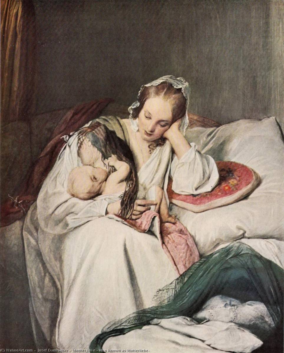 Mother Love (also Known As Mutterliebe) — Josef Franz Danhauser