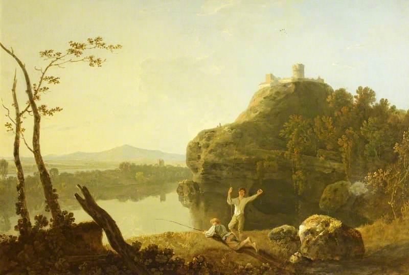 Dolbadarn Castle On A Summer Evening — リチャード・ウィルソン
