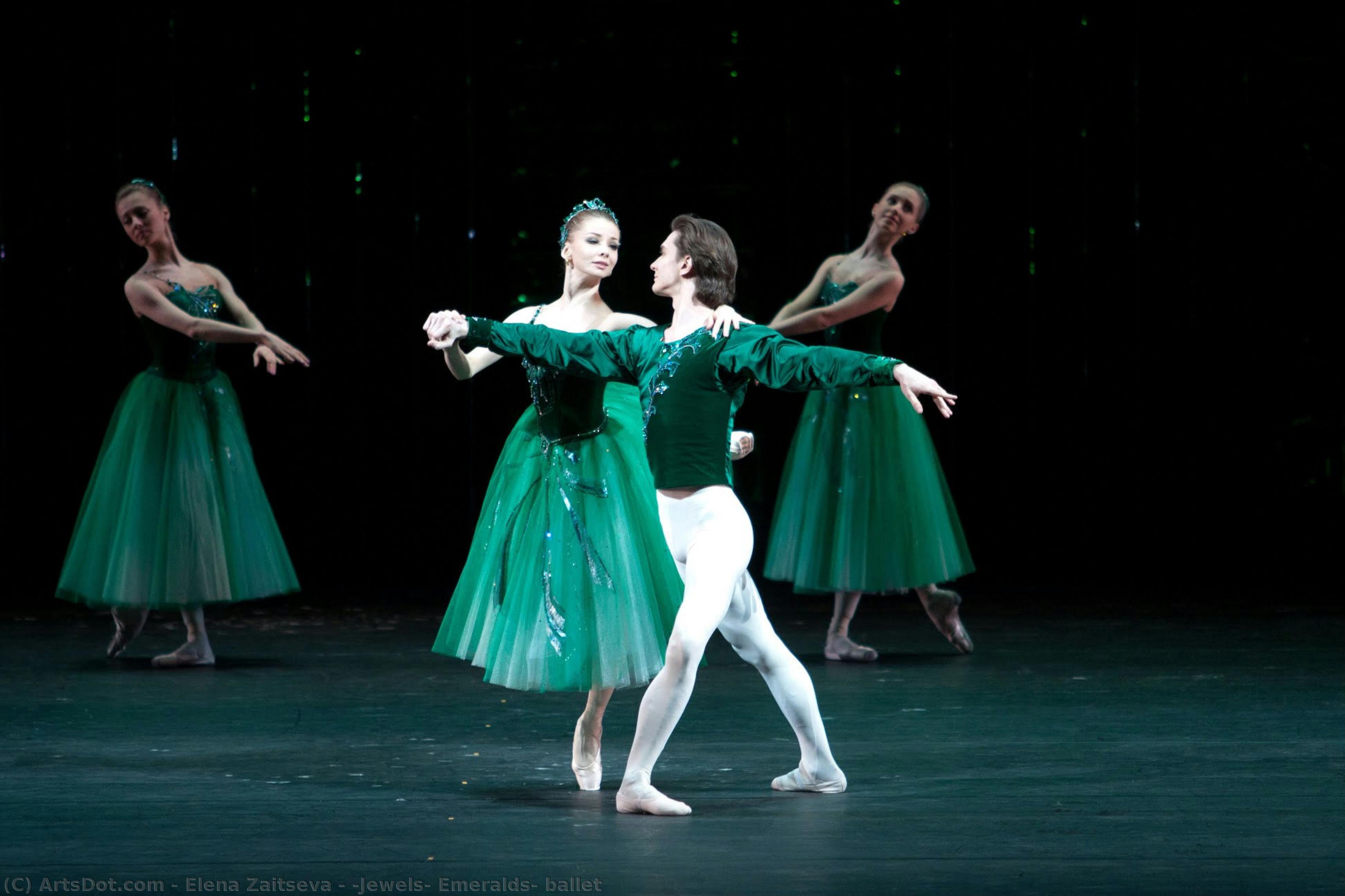 “jewels: Emeralds” Ballet — Elena Zaitseva