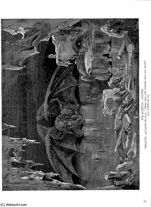 The Judecca Lucifer — Paul Gustave Doré