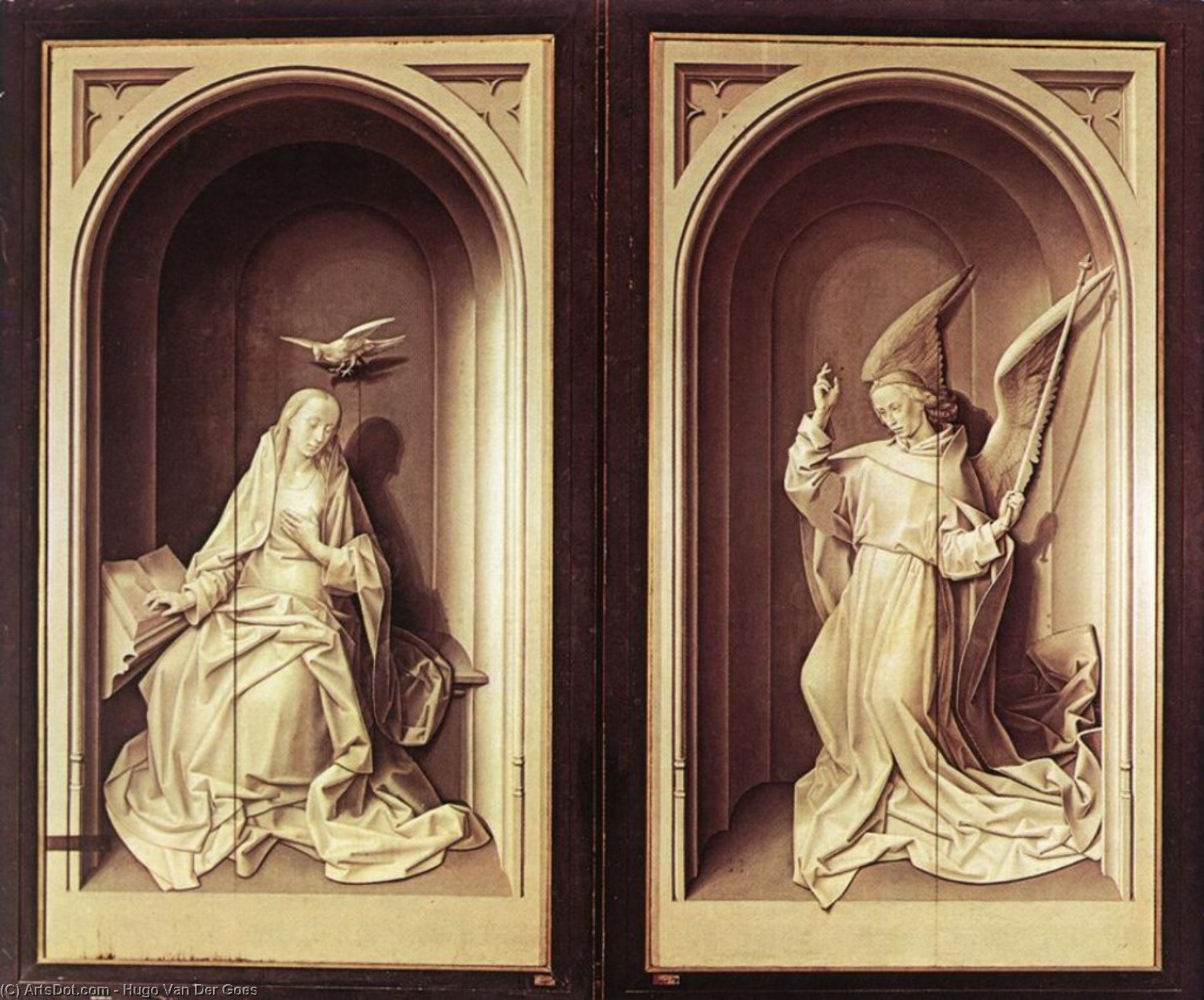 The Portinari Triptych (close) — Hugo Van Der Goes