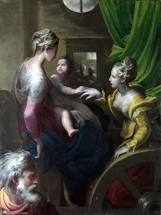 The Mystic Marriage Of Saint Catherine — Parmigianino