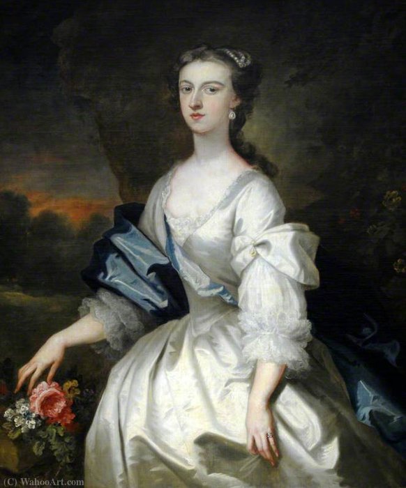 Catherine Harpur (d.1740), Lady Gough — John Vanderbank