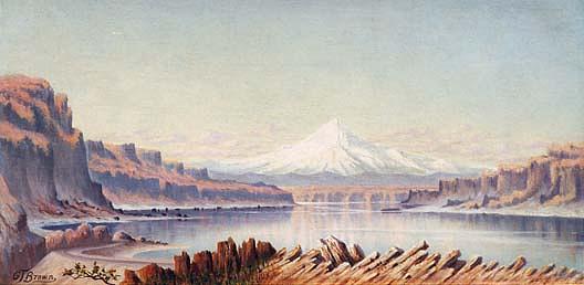 Mt. Hood, East Side, (painting) — Grafton Tyler Brown