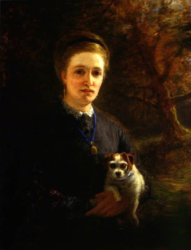 Mrs Farquharson Of Finzean (also Known As The Artist's Stepmother) — Džozef Farkuarson