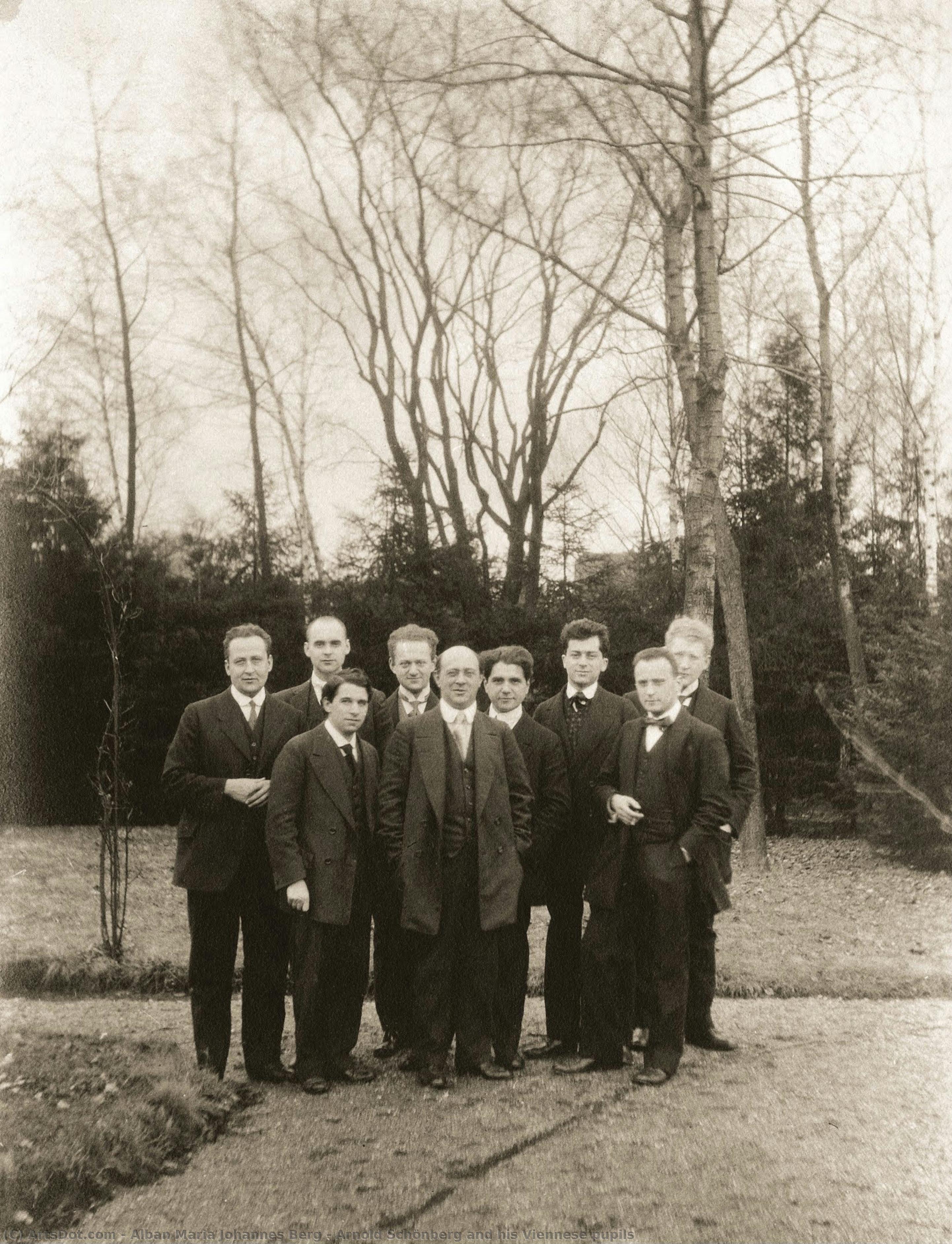 Arnold Schönberg And His Viennese Pupils — Alban Maria Johannes Berg