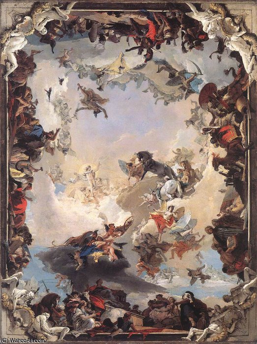 Allegory Of The Planets And Continents — Giambattista Tiepolo
