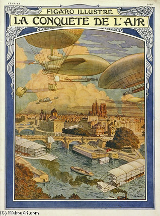 The Conquest Of The Air — Eugène Samuel Grasset