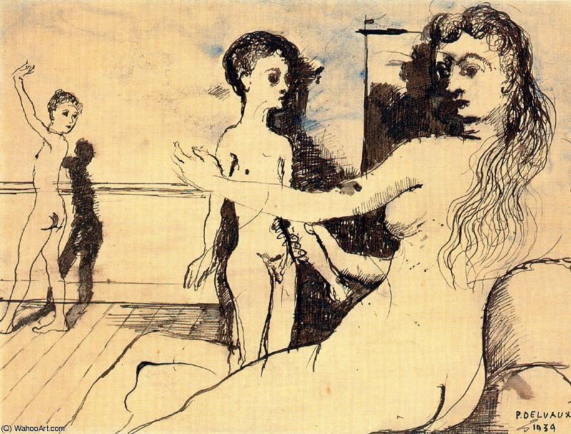 Untitled (1648) — Paul Delvaux