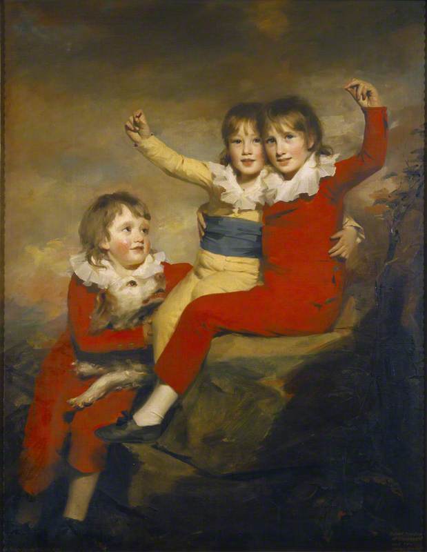 The Macdonald Children — Henry Raeburn Dobson