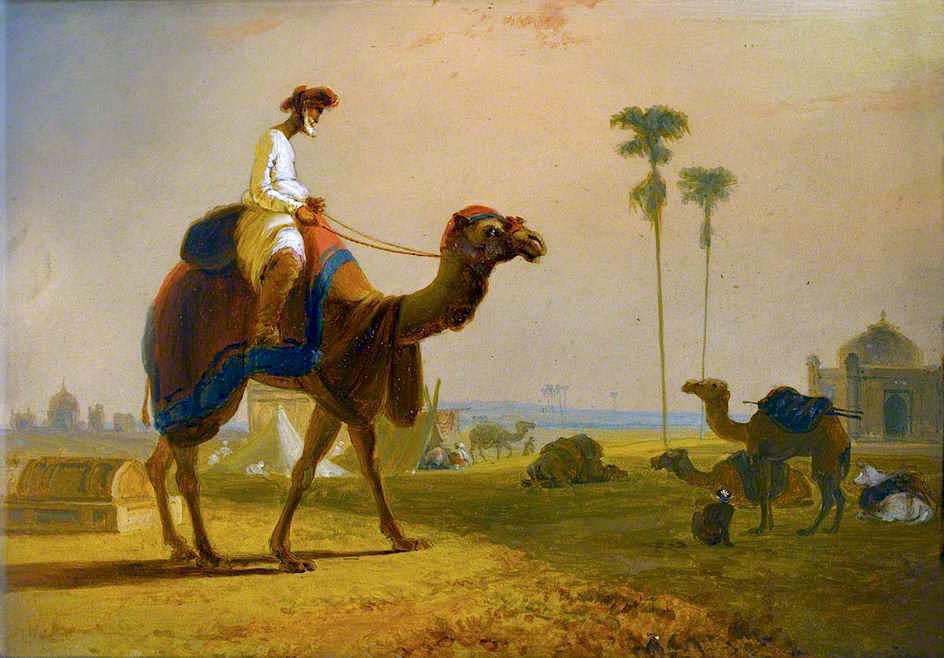 The Hirkarrah Camel (a Scene In The East Indies) — Thomas And William Daniell