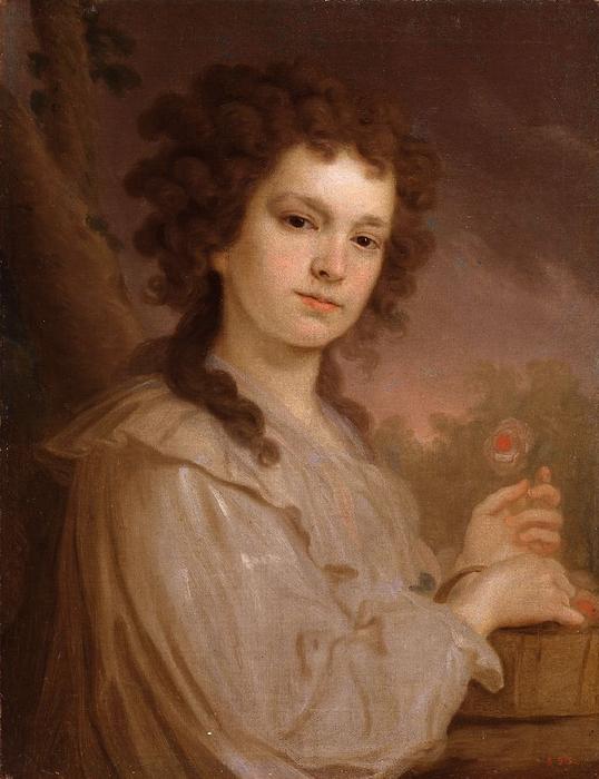 Portrait Of O. K. Filippova — Vladimir Lukich Borovikovsky