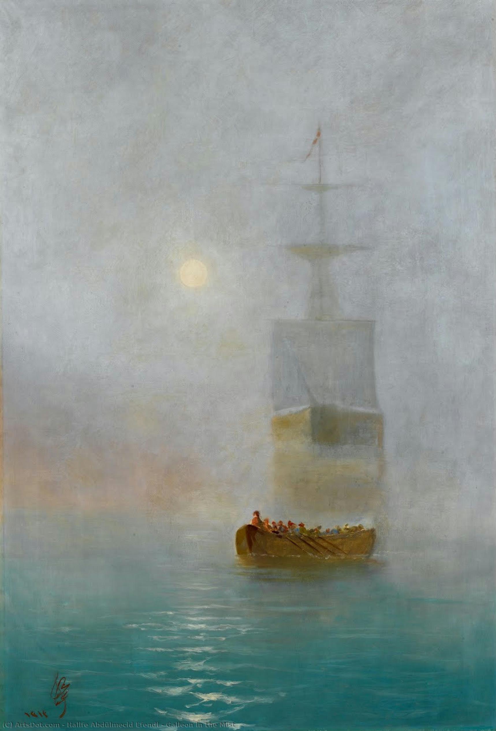 Galleon In The Mist — Halife Abdülmecid Efendi