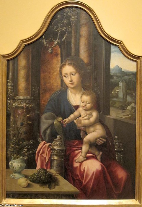 Madonna And Child By The Master Of The Parrot, San Diego Museum Of Art — Master Of The Parrot