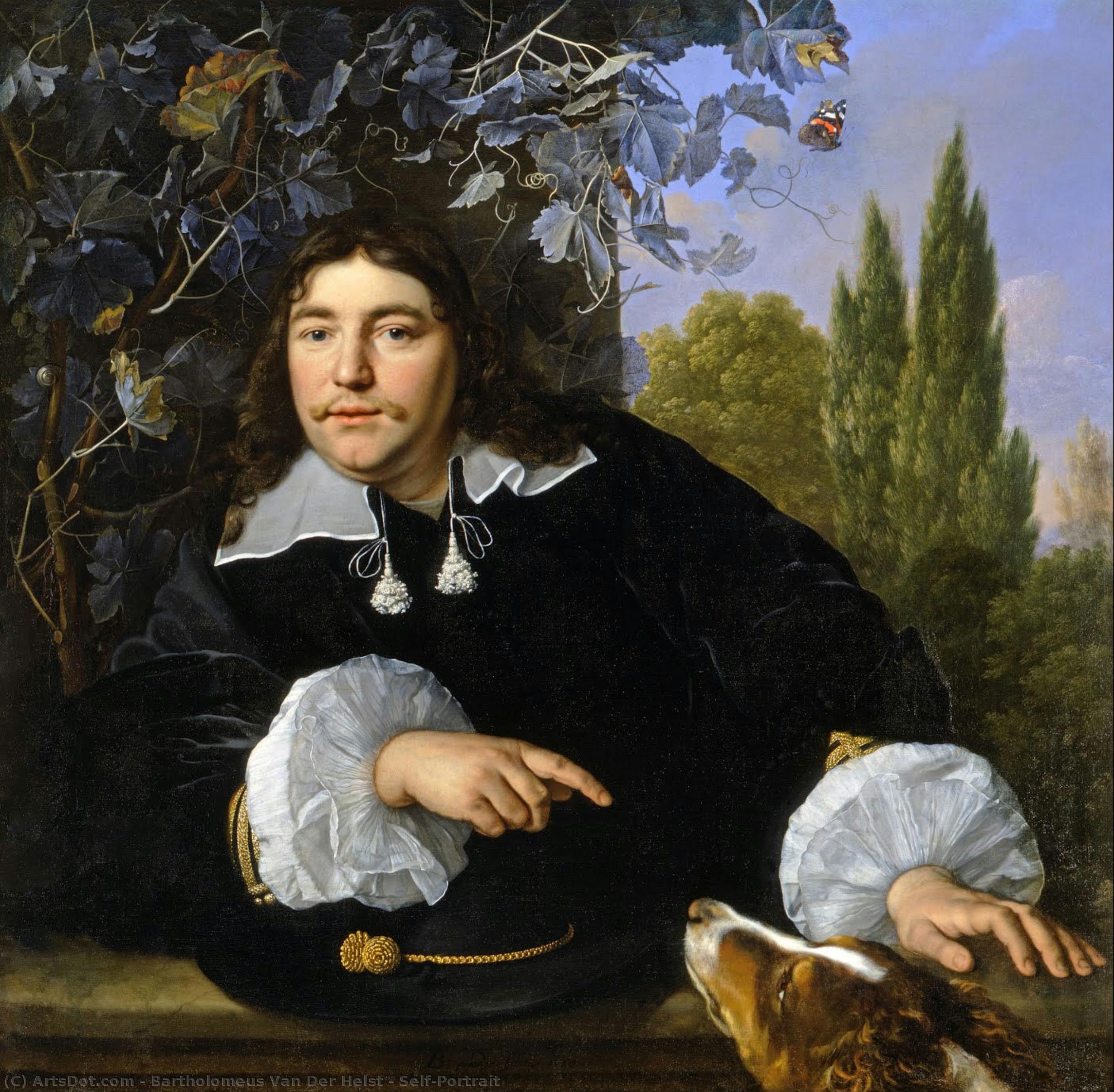 Self-portrait — Бартоломеус Ван Дер Хелст
