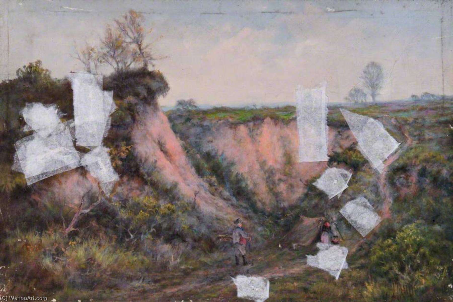 An Old Surrey Gravel Pit — William Henry Hope