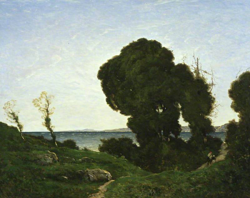 Sunshine On The Riviera — Henri-joseph Harpignies