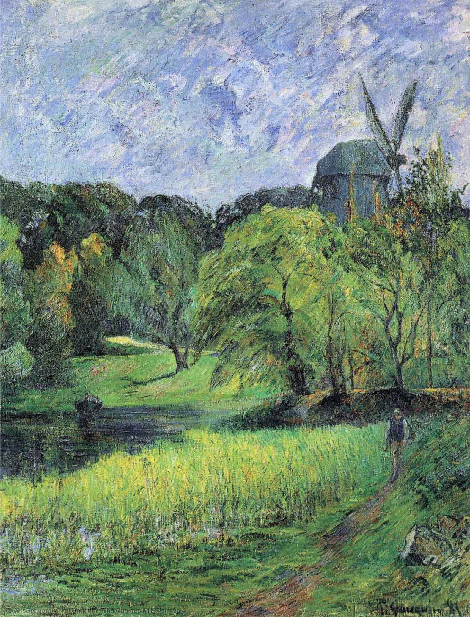 Die Königliche Mühle, Östervold — Eugène Henri Paul Gauguin