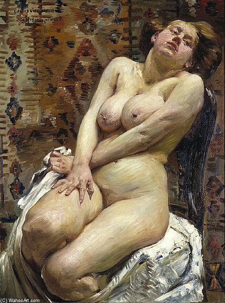 Nana, Female Nude — Lovis Corinth