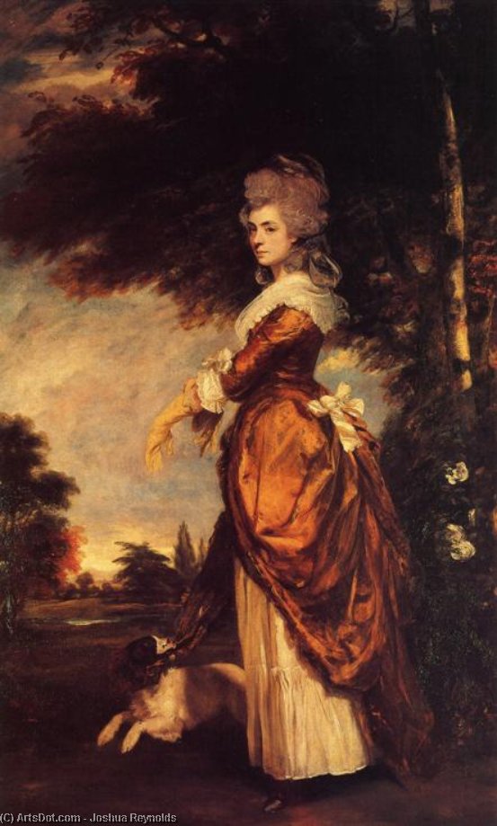 Mary Amelia, 1. Markgräfin Von Salisbury — Sir Joshua Reynolds