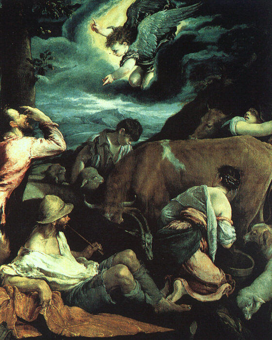 The Annunciation To The Shepherds — Jacopo Bassano (jacopo Da Ponte)