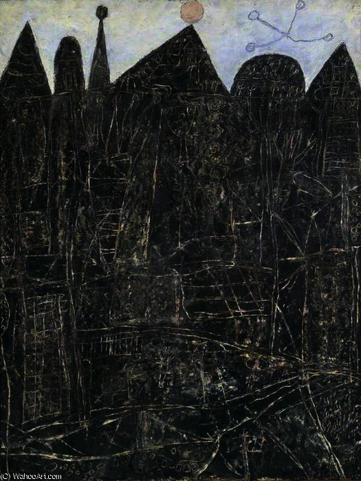 Large Black Landscape — Jean Philippe Arthur Dubuffet
