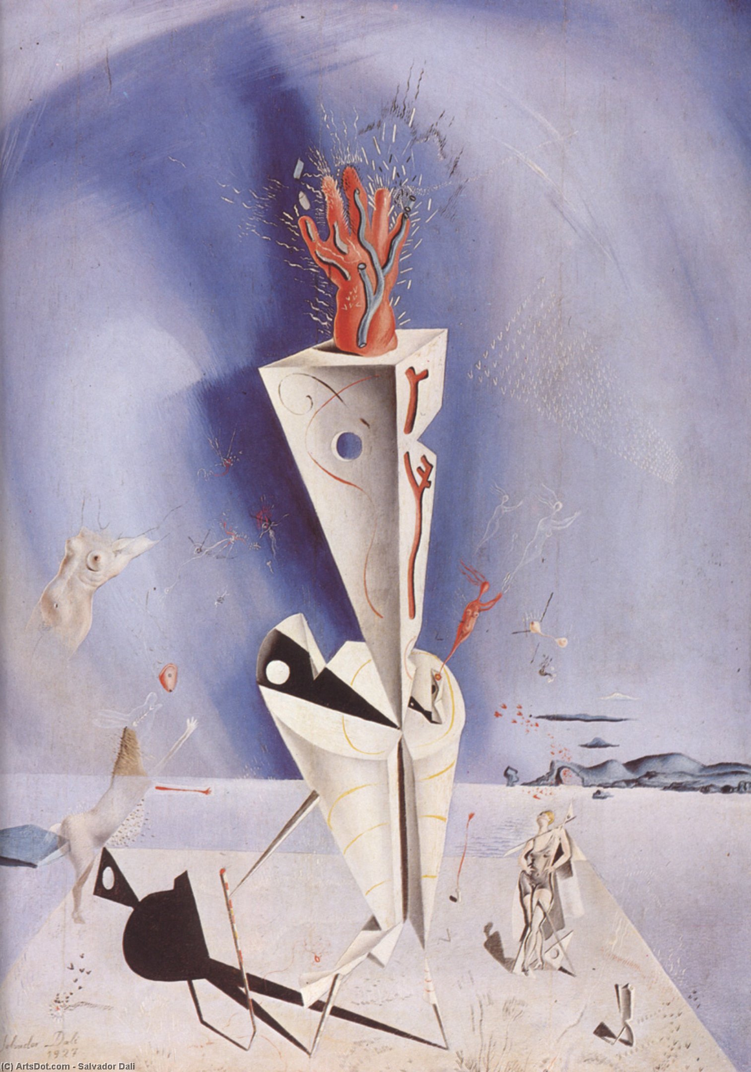 Apparatus And Hand — Salvador Dalí