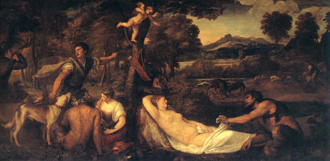 Jupiter And Anthiope (pardo Venus) — Тициан